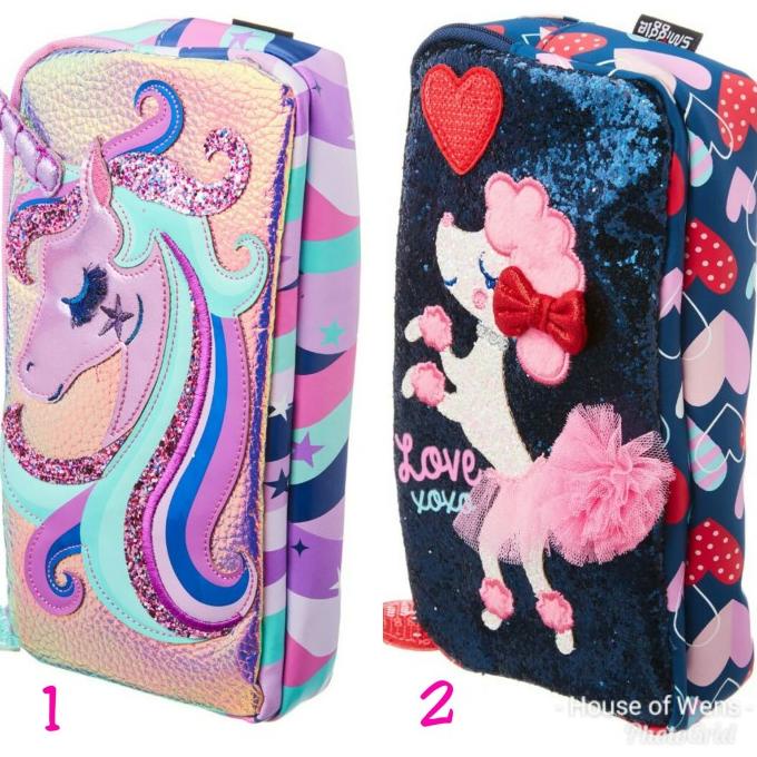 

Ready Smiggle Fave Character Two Pocket Pencil Case - Tempat Pensil Unicorn Pengiriman Cepat
