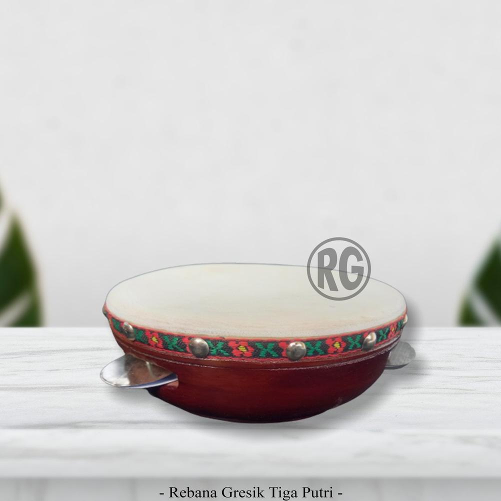 Terbaik Rebana mainan anakukuran 16 cm   Alat hadroh  Alat musik rebana  alat rebana alat hadroh ~