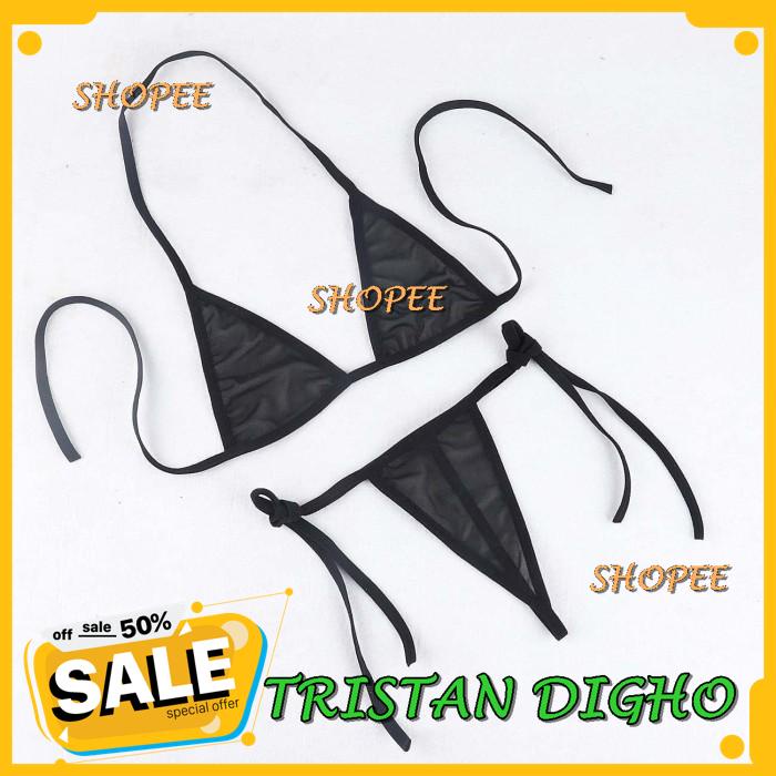 BRA LINGERIE BRA GSTRING SEXY TRANSPARAN THONG BIKINI SET B / BRA LINGERIE BRA GSTRING SEXY TRANSPAR