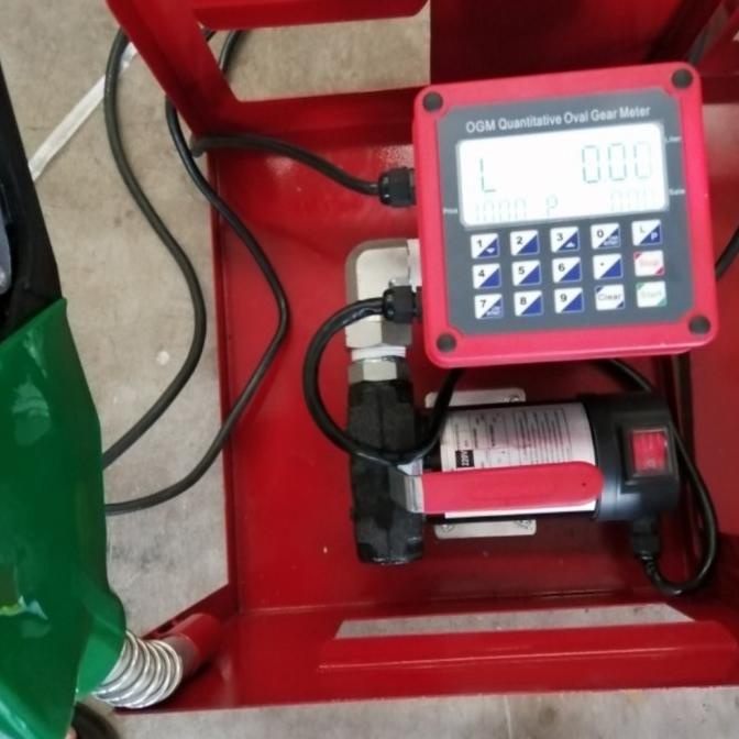 Paket Flowmeter Flow Meter Digital Pompa Transfer Bbm Solar