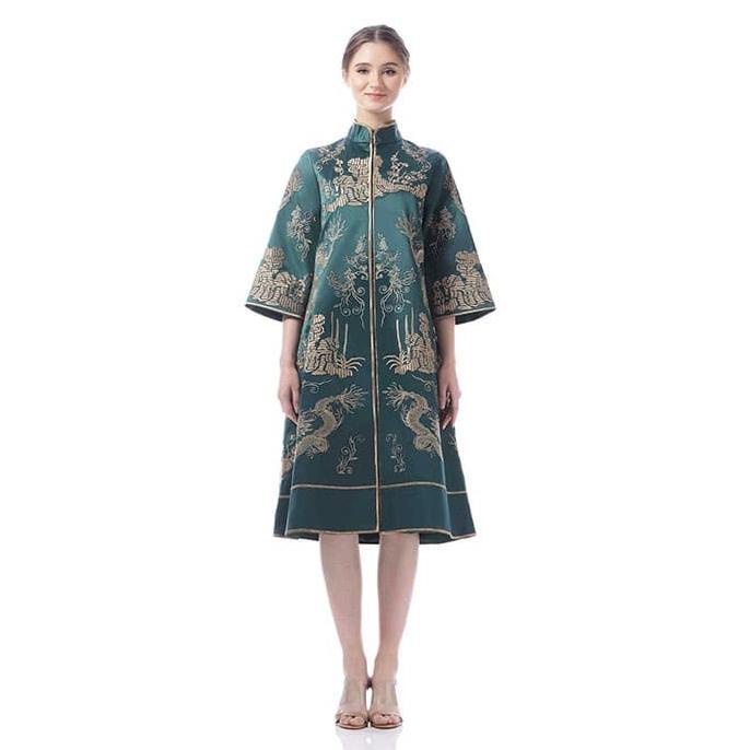 Terlaris Sissae Qipao Nilsine Outer, Green Limited Edition
