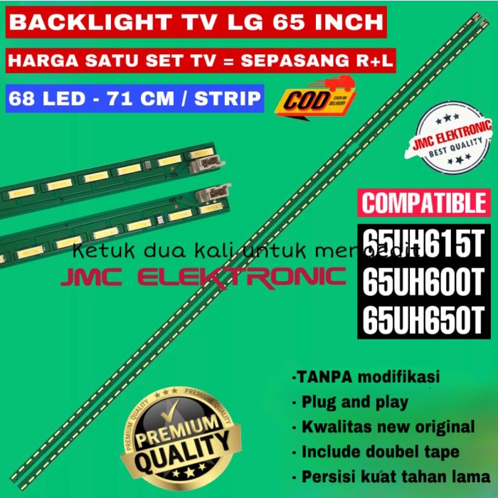 [Ori] Backlight Tv Lg 65Uh615T 65Uh600T 65Uh680T 65Uh615 65Uh600 65Uh680 Berkualitas