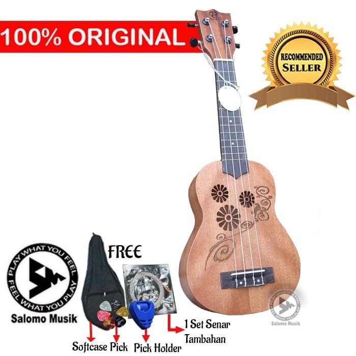 Ukulele - Ukulele Soprano Paladin Uk410D 21'' + Softcase