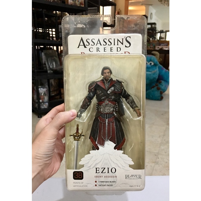 ✅Baru Assassins Creed Ezio Ebony Asli/Ori Neca Figure Terbatas