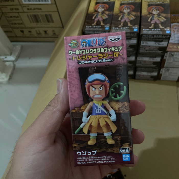 ✅Baru Wcf Usop Strong World Casual One Piece Original Terbatas