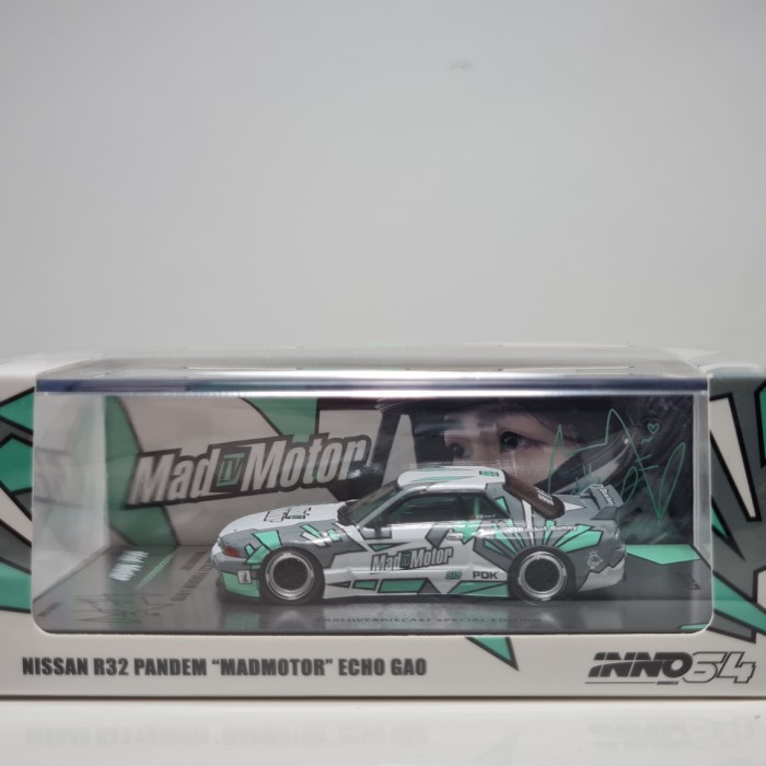 ✅New Inno64 Nissan R32 Pandem #919 Madmotor Echo Gao Limited