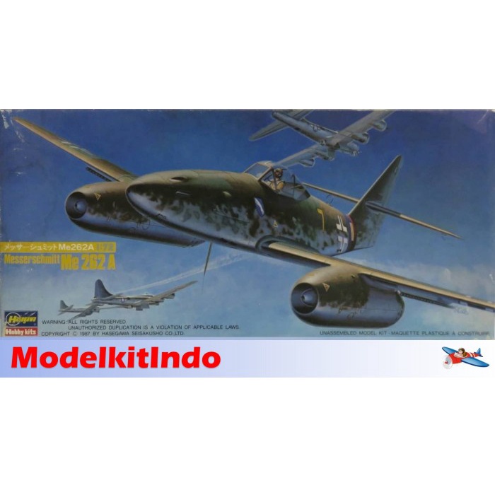 ✅New Hasegawa Me-262 Swallow 1/72 Terbatas