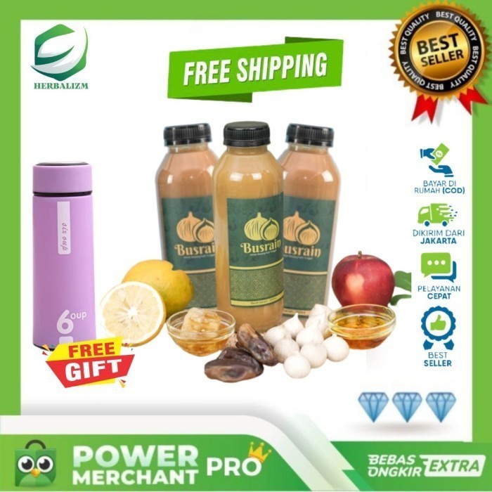✅New Ori Promo Beli 1 Gratis 1 Asi Booster - Busrain Herbal Melancarkan Asi Berkualitas