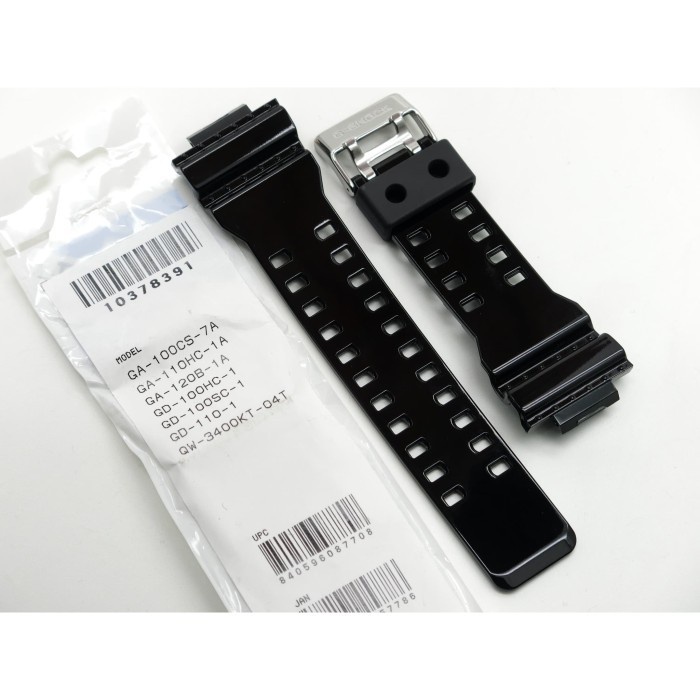 ✅Ori Tali Strap Casio G-Shock Ga-100Cs Ga-110Hc Ga-120B Gd-100Hc Berkualitas