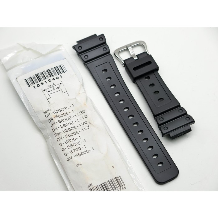 ✅New Ori Tali Strap Casio G-Shock Original Gw-M5600 Gw-M5610 Gwm5610 Terbatas