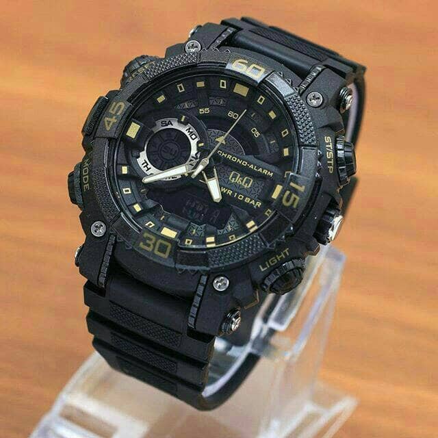 ✅Ori Jam Tangan Sport Qq Gw87J Original Qnq Gw87 Gold QQ Bisa Sameday