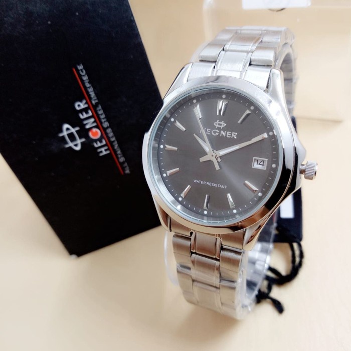 ✅Ori Hegner 8009B - Jam Tangan Wanita Formal Murah - Stainless Steel - Ori Berkualitas