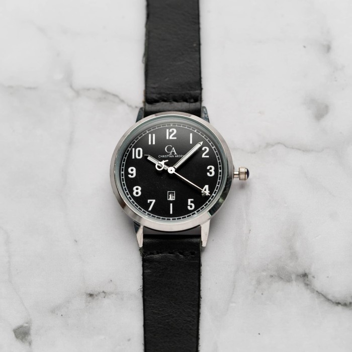 ✅Ori Jam Tangan Wanita Christyan Arden Belen Ca3106-Black-Black Strap Limited