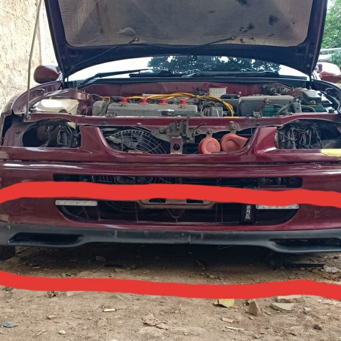 ✅Original Aksesoris Eksterior Modifikasi Mobil Lips Bemper All New Corolla Sport Terbatas