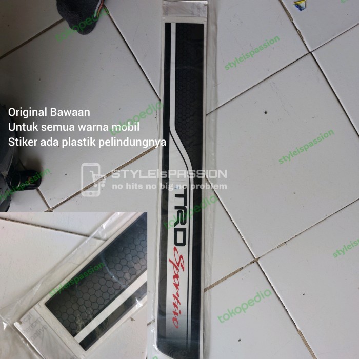 ✅Original Stiker Stripping Body Toyota Trd Sportivo Original Bawaan Terbatas