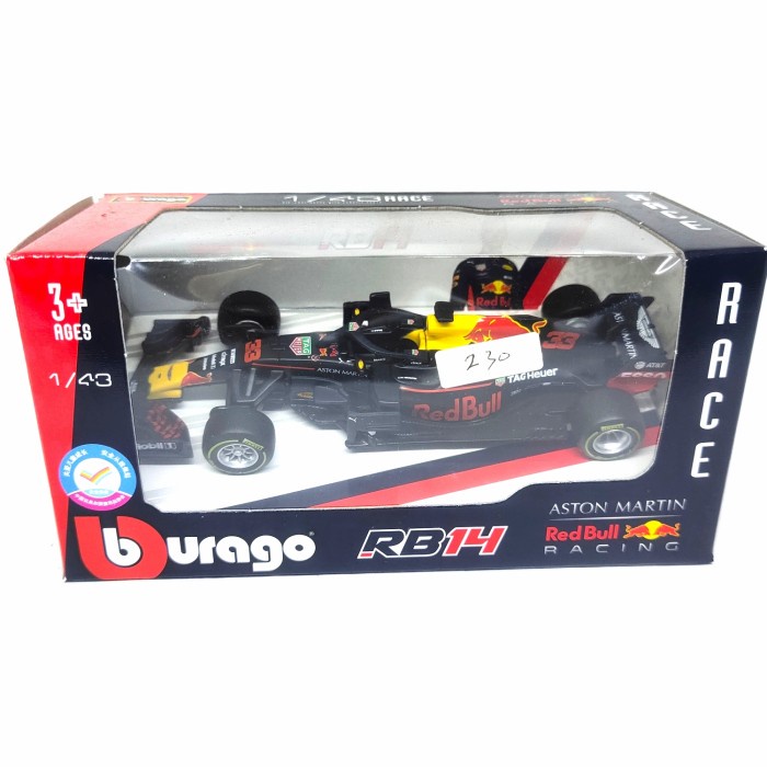 ✅COD Diecast Miniatur Mobil Formula 1 Red Bull Aston Martin Limited