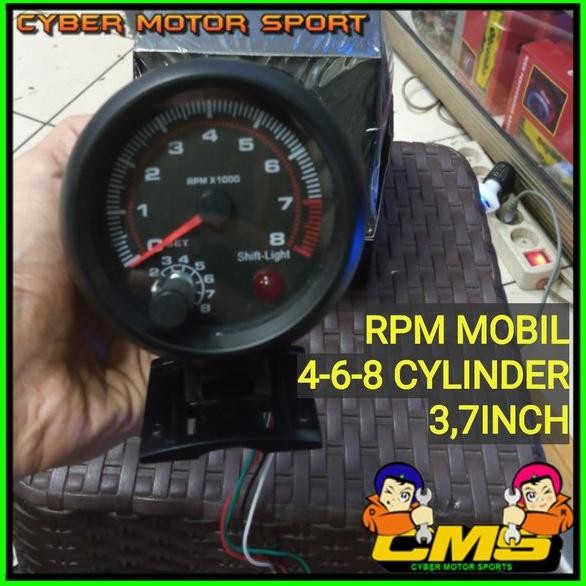 ✨Baru Tachometer Racing Rpm Mobil Universal. Auto Control Tachometer Mobil Terbatas