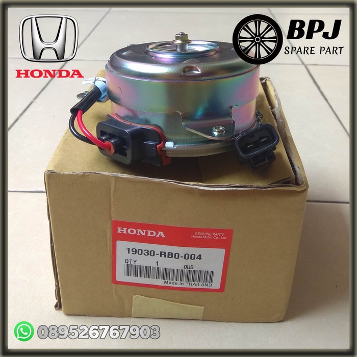 ✨New Ori Motor Fan Ac Radiator Honda Jazz Rs Ge8 / Freed / City / Brio Mitsuba Diskon