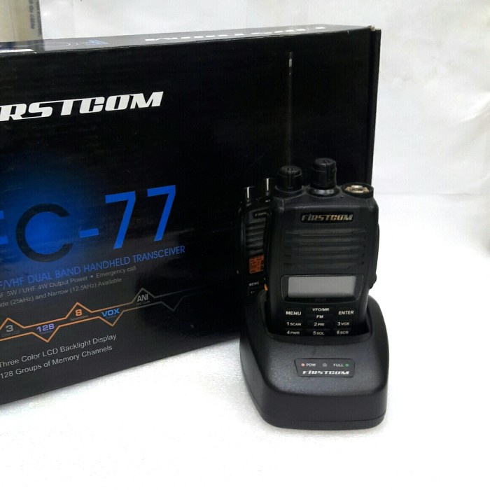 HT FIRSTCOM FC 77 DUAL BAND STOK TERBATAS