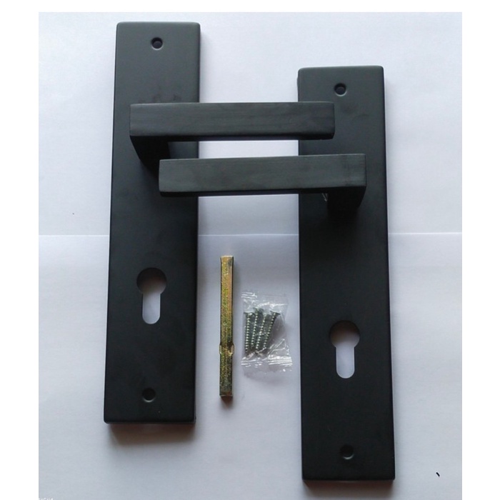 Handle Gagang Pintu Besar Hitam Gagang Pintu Rumah Black Series Besar