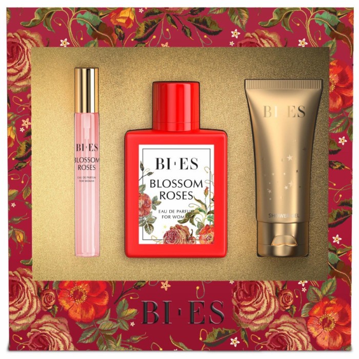 [Ori] Original Parfum Bies Blossom Roses Set  Isi 3 Bisa Gojek