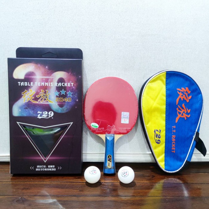 [New] Bet Pingpong 729 2040 Original - Bat Tenis Meja Friendship 729 2040 Bisa Gojek