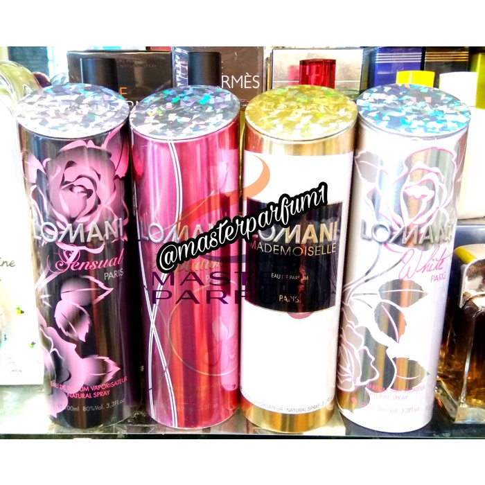 [Ori] Lomani Mademoiselle Sensual White Temptation Original Parfum 100 Berkualitas