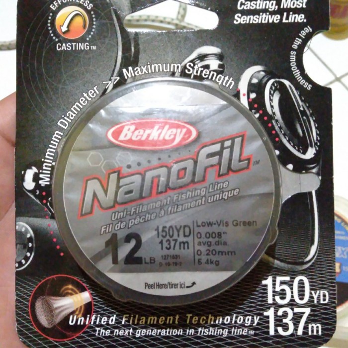 [New Ori] Benang Nanofil Berkley 12Lb Bisa Sameday