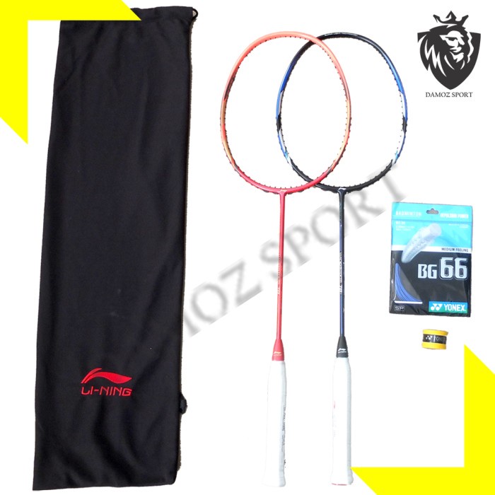 [New Ori] Raket Badminton Bulutangkis Lining Windstorm 78 Go Bisa Sameday