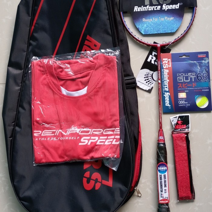 [New Ori] Raket Badminton Rs Micron Saber 9 Ng Iii Original Komplit 30 Lbs Diskon