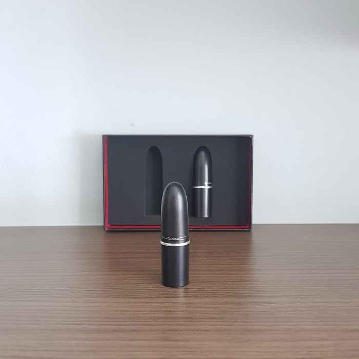 [Ori] Mac Mini Lipstick Travel Size 1.8G In Russian Red Bisa Sameday