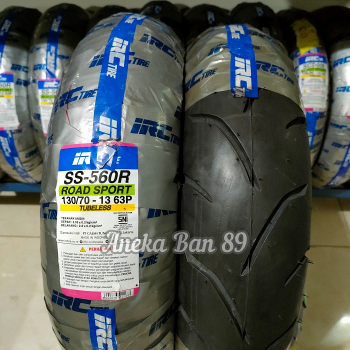 BAN IRC 130/70-13. BAN BELAKANG NMAX STANDART 110/70-13 BAN DEPAN NMAX ORIGINAL BEST QUALITY