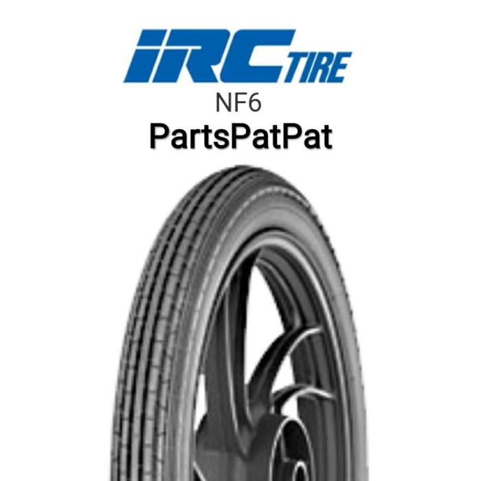 BAN IRC JADUL 25017 250-17 NF6 NF-6 KEMBANG LURUS IRC TUBETYPE INOUE ORIGINAL BEST QUALITY