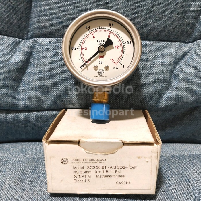 ✅Baru Pressure Gauge 1 Bar Terbaru