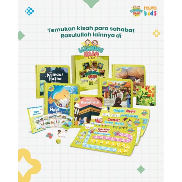 BUKU ANAK LIFKIDS LEARNING ISLAM FOR KIDS