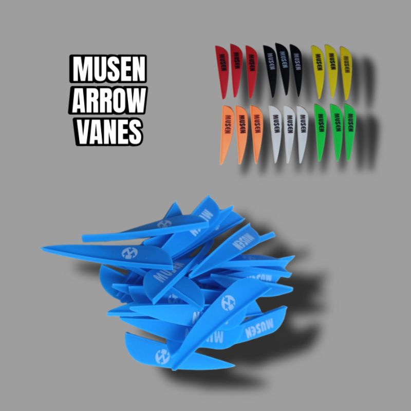 Musen Arrow Vanes - Sayap Arrow Logo Musen