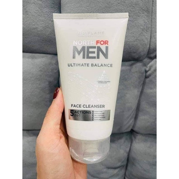 NORTH FOR MAN FACE CLEANSER NORT FOR MEN ROLL ON DEODORANT NORT FOR MEN ULTIMATE BALANCE SHOWER GEL 