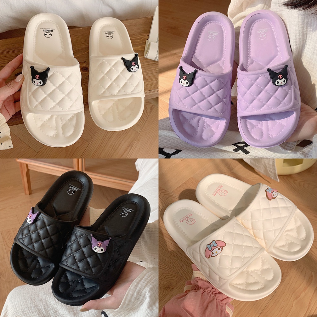 Tokkado Sanrio Na Sandal Rumah Empuk Tebal Lucu