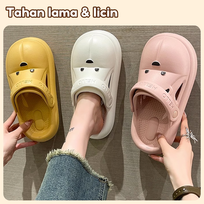Taylor Sandal Kter / Sandal Beruang / Sandal Bapao Beruang / Sandal Slop / Sandal Santi Slip /