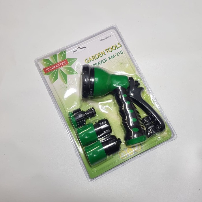 

Kenmaster Semprotan Air Km-216 7 Posisi - Water Sprayer - Kebun Taman