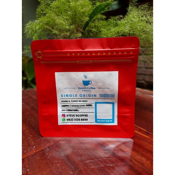 

Biji kopi Arabica Flores Bajawa 250gr