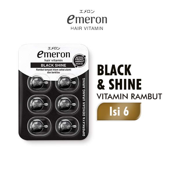 Emeron Hair Vitamin Black & Shine