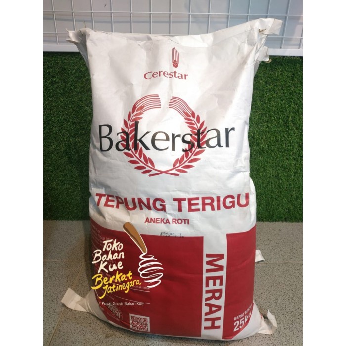 

Promo Bakerstar Merah Wheat Flour 25Kg/Bal