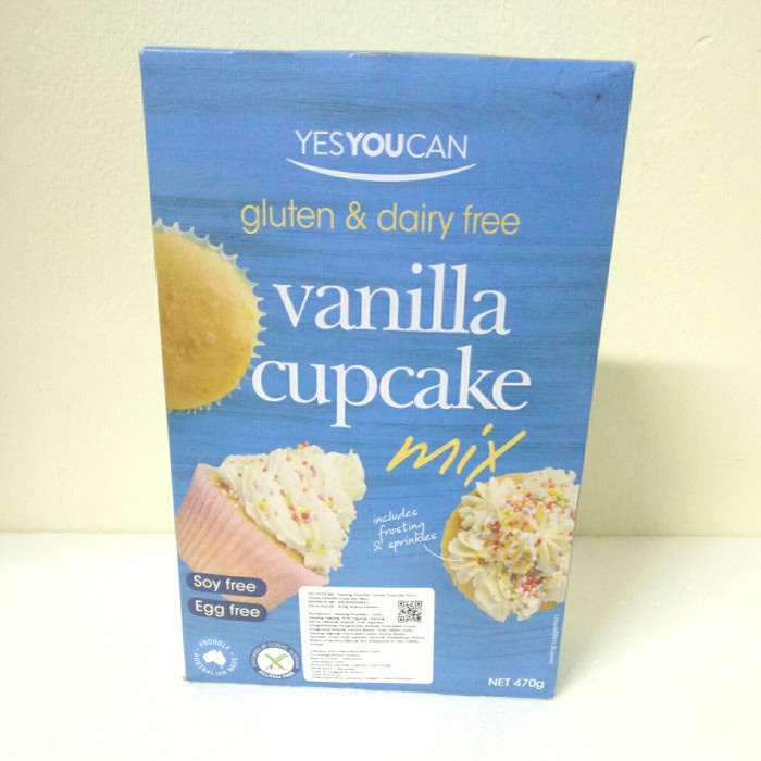 

Promo Yes You Can Gluten & Dairy Free Vanilla Cupcake Mix 470G Terbaru