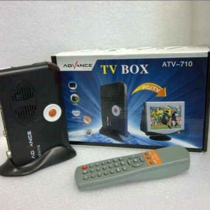ADVANCE TV BOX TUNER ATV 710 MONITOR TABUNG ORIGINAL