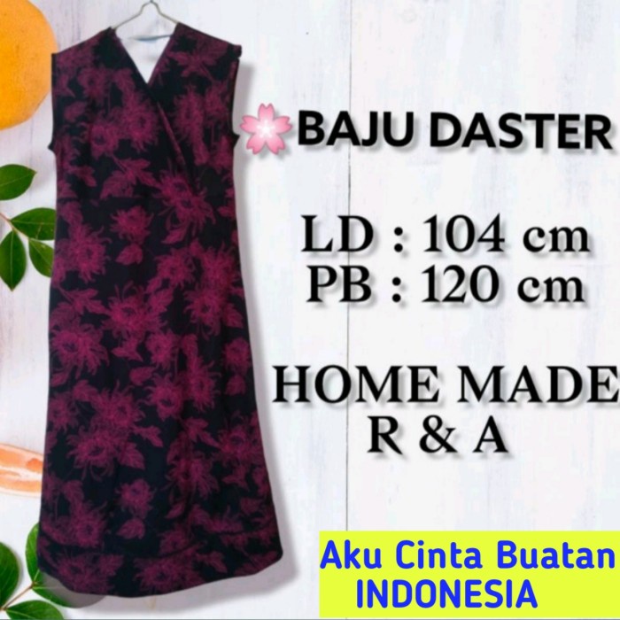 [Ori] Baju Daster Wanita Kekinian Batik Motif Bunga Bisa Sameday
