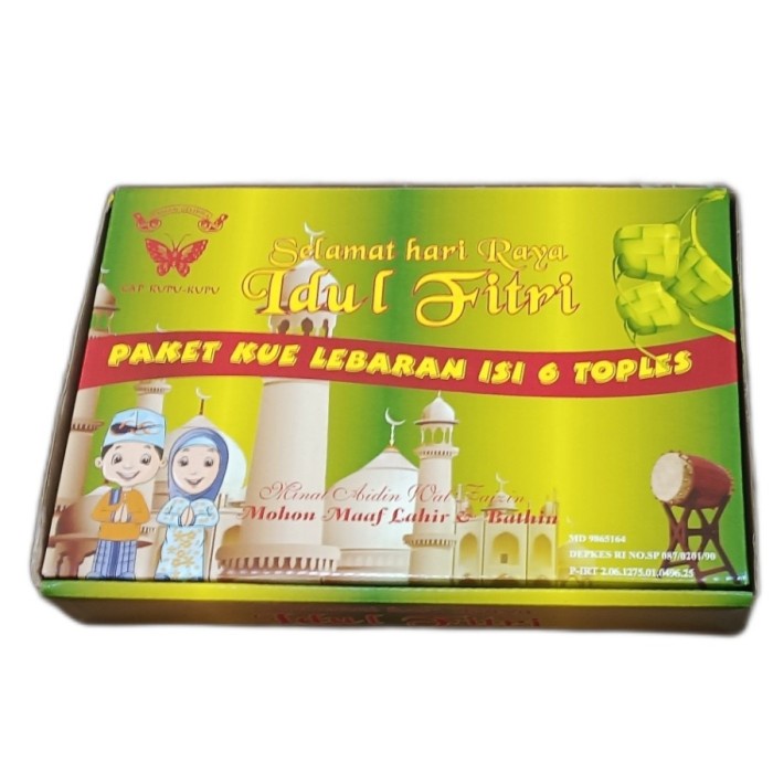 

ShumaPARCEL KOTAK KUE LEBARAN IDUL FITRI ISI 6PACK