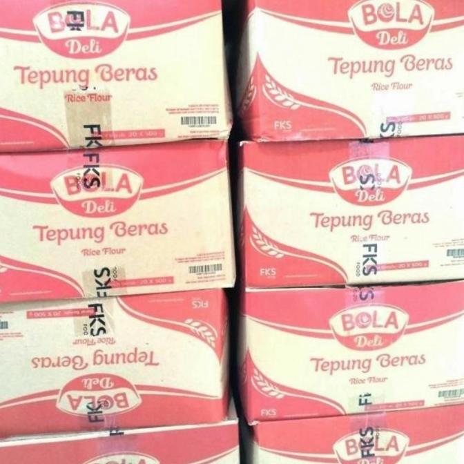 

Tepung Beras Bola Deli 500gr DUS isi 20 pcs Ready Stok zp 1072