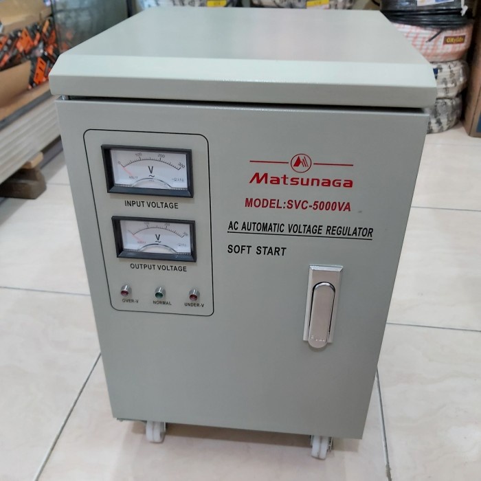 stabilizer listrik MATSUNAGA 5000wat 5000va 5000watt stavol
