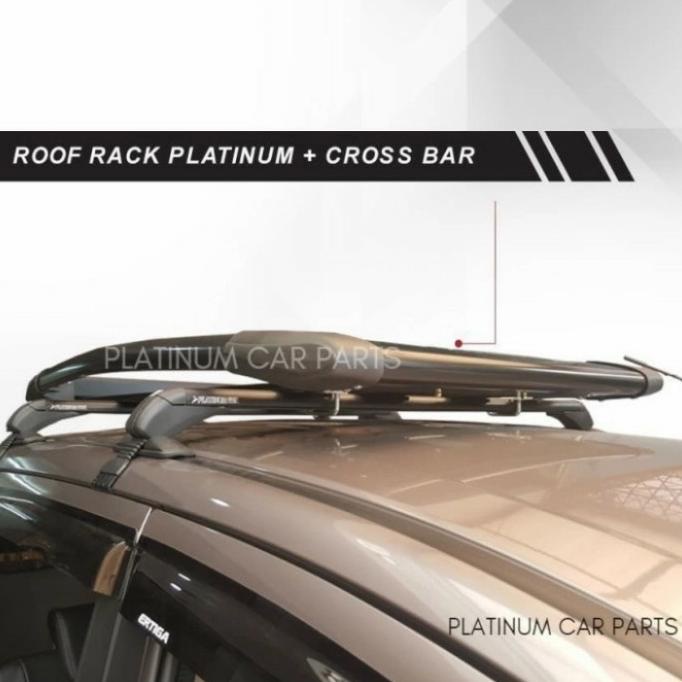Paket Rak Atas Platinum + Cross Bar Jepit Body Platinum Avanza Lama